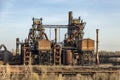 Old industry building at the Landschaftspark Duisburg Royalty Free Stock Photo