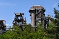 Old industry buildings at the Landschaftspark Duisburg