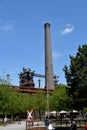 Old industry buildings at the Landschaftspark Duisburg