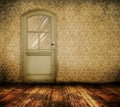 Old interior door Royalty Free Stock Photo