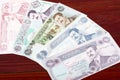 Old Iraqi dinar a business background Royalty Free Stock Photo