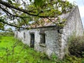 Old Irish derelict cottage Royalty Free Stock Photo