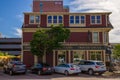 Old Irish pub in downtown Charlottetown, Prince Edward Island, Canada Royalty Free Stock Photo