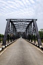 Old iron bridge, Chiang mai, Thailand,