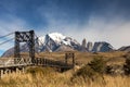 Old iron bridge at Torres del Paine