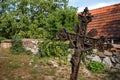 Old Iron Rusted Cross