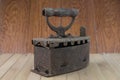 Old iron with rusty Royalty Free Stock Photo