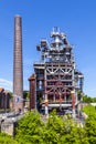 Old iron works monuments Royalty Free Stock Photo