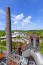 Old iron works monuments in Neunkirchen Royalty Free Stock Photo