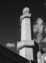 Old islamic minaret of mosque