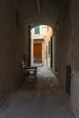 Old italian alley Royalty Free Stock Photo