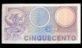 Old italian banknote Royalty Free Stock Photo