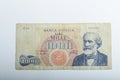 Old Italian banknotes, money Royalty Free Stock Photo
