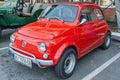 Old italian car Fiat 500 Topolino. Royalty Free Stock Photo