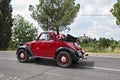 Old italian car Fiat 500 Topolino Royalty Free Stock Photo