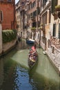 An old italian city with water channels