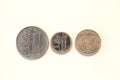 Old Italian Coins Royalty Free Stock Photo