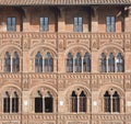 Old italian residential building - old traditional italian city