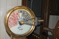 Old italian ship speed control Royalty Free Stock Photo
