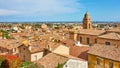 Old italian town Santarcangelo di Romagna Royalty Free Stock Photo