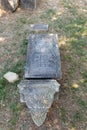 Old Italians Cemetery in Buje, Croatia Royalty Free Stock Photo