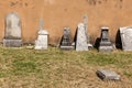 Old Italians Cemetery in Buje, Croatia Royalty Free Stock Photo