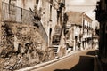 Old Italy ,Sicily, Ragusa city Royalty Free Stock Photo