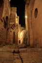 Old Jaffa at Night Royalty Free Stock Photo