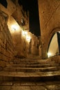 Old Jaffa at Night Royalty Free Stock Photo