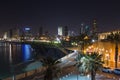 Old Jaffa at night . Tel aviv . Israel