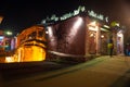 Old japanese bridge at night in Hoi An Royalty Free Stock Photo