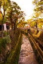 Old japanese canal in country side