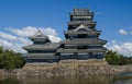 Old japanese castle near Matsumoto japanesse autumn