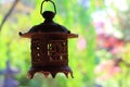 Old japanese lantern Royalty Free Stock Photo