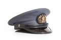 Old Japanese policeman hat Royalty Free Stock Photo