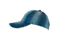 Old jean hat Royalty Free Stock Photo