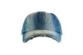 Old jean hat Royalty Free Stock Photo