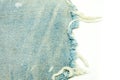 Old jean texture Royalty Free Stock Photo