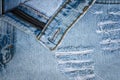 Old jean texture Royalty Free Stock Photo
