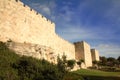 Old Jerusalem city walls