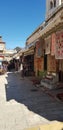 Old Jerusalem, Israel - 2019.03.09.: Bazaar marketplace in Old Jerusalem, Israel