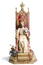 Old Jesus Christ Sculpture Royalty Free Stock Photo