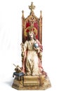 Old Jesus Christ Sculpture Royalty Free Stock Photo