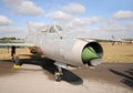 Old jetfighter Royalty Free Stock Photo