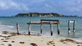 Old jetty at Hamelin Bay Royalty Free Stock Photo