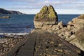 Old jetty and rocks.St Abbs Head.