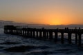 Old jetty in Swakopmund Namibia