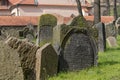 Old Jewish cemetery in Josefov, Prague, Czech Republic