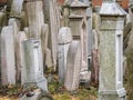Old Jewish Cemetery from 1787, Prague Royalty Free Stock Photo