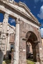 The old Jewish Ghetto of Rome Royalty Free Stock Photo